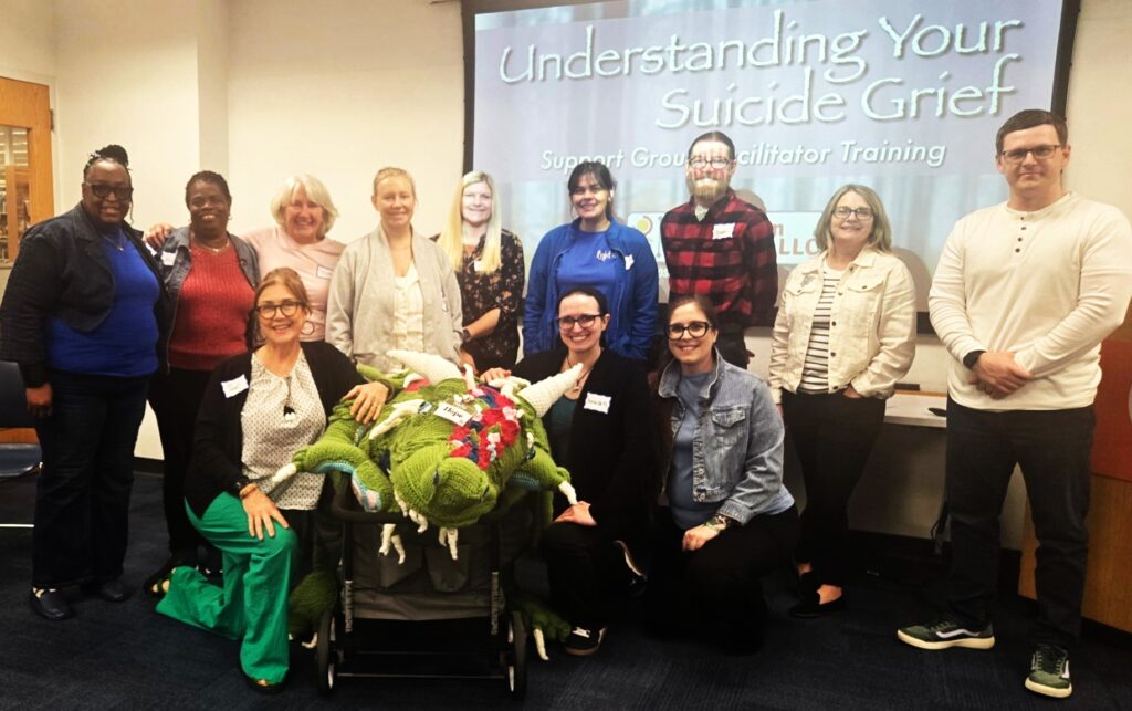 Group of people who completed a suicide support group facilitator training